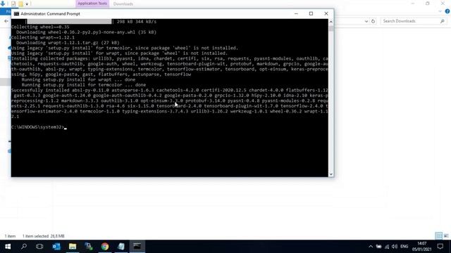 Step by step Face Mask Detector in Windows