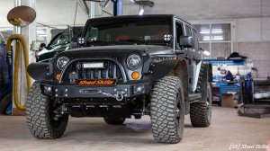 Jeep Wrangler Rubicon exhaust system