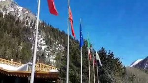 Курмайор (Courmayeur). Выезд из тоннеля Monte Blanc. Итальянская сторона.| www.milano-transfer.com