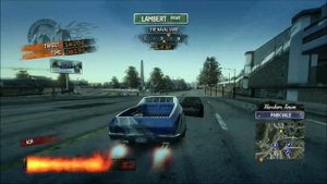 Burnout Paradise (Version 1.0 - PS3 - No Traffic) - Mesquite Burning Route - 45.37