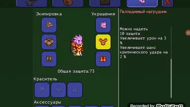 Первое видео по террарии