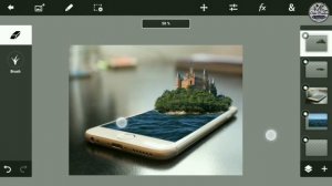 castle 3d pop out manipulation | photoshop touch manipulation tutorial