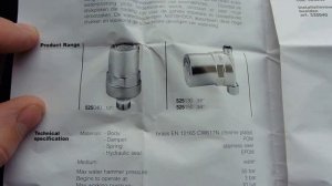 Гаситель гидроударов Caleffi