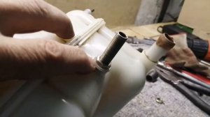 Ремонт расширительного бачка на chevrolet lachetti.