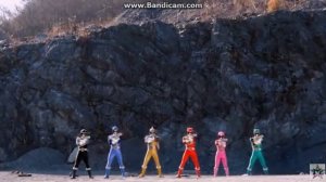 Могучие рейнджеры Дино супер заряд превращение всех 10 рейнджеров