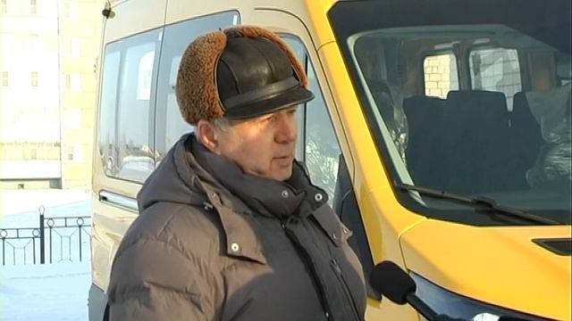 Новый школьный автобус