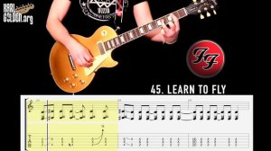 Top 100 Rock Riffs Medley | WITH GUITAR TABS!