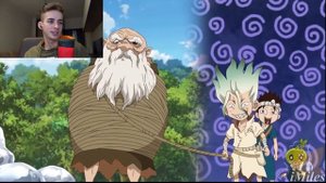 СТРАННЫЙ ДОКТОР?!?!?! СТОУН ЗА 40 МИНУТ - РЕАКЦИЯ НА АНИМЕ СТОУН