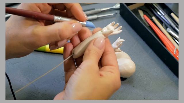 Авторский курс Аллы Клейменовой "Кукла ручной работы из запекаемой глины"