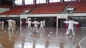 Цигун.14-й Международный турнир. Комплекс: "Physical Healthcare Warm-up" Людмила Жилякова Пекин 2018