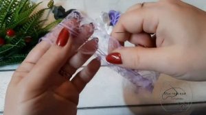 МК. Не большие бантики на первые хвостики из репсовой ленты 4 см. своими руками.