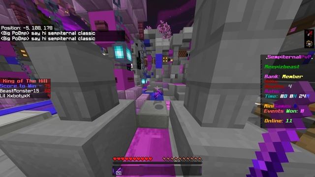 THE BEST MCPE KIT PVP REALM! WITH CUSTOM CRAFTING & MORE! | Minecraft Bedrock Server Tour смотреть онлайн