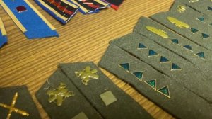 Знаки разлиция (петлицы) Красной армии РККА СССР на первом этапе Великой Отечественной Войны