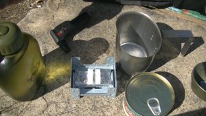 Печка в кармане! Реплика Esbit на сухом горючем. Как правильно разогреть консерву