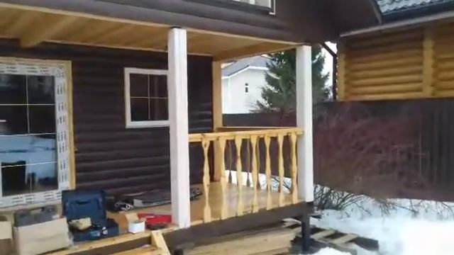 Шторы ПВХ. Шторы ПВХ на веранде и террасе в загородном доме в городе Солнечногорске. смотреть онлайн