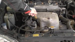 Toyota Avensis Engine Oil Level Check Guide