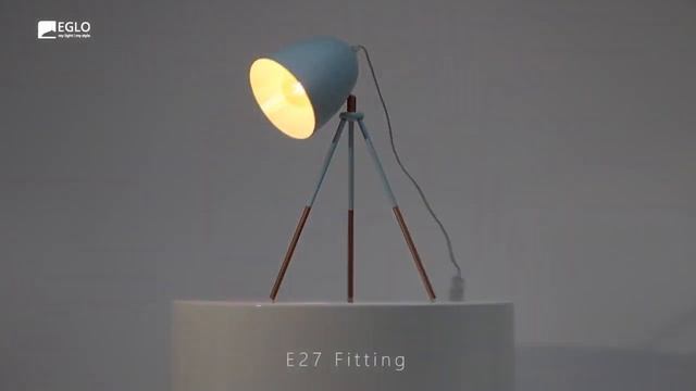 Интерьерная настольная лампа Eglo Dundee 49337 смотреть онлайн