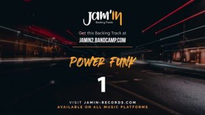 Power Funk Drumless Backing Track 120 BPM