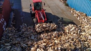 Погрузка дров Дровяная Компания СЗДК
