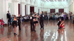 Ча-ча-ча Юниоры 1, Латиноамериканская программа Открытый класс