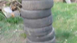 ГРУША С АВТОМОБИЛЬНЫХ ПОКРЫШЕК