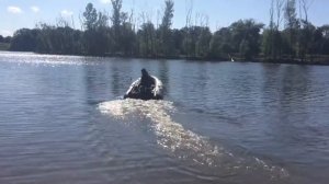 Выход на глиссер лодки 320 см с мотором 15 л.с.