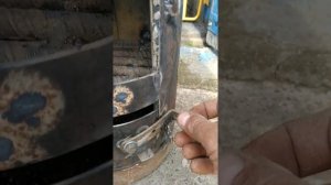 Буржуйка из ресивера ЗИЛ