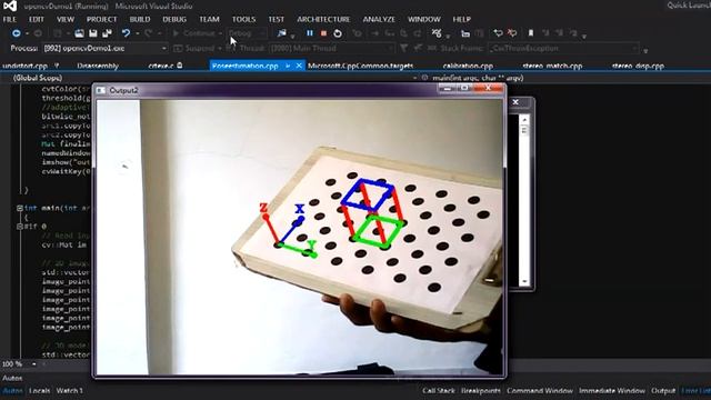 opencv 3d pose estimation using asymmetric circular pattern смотреть онлайн