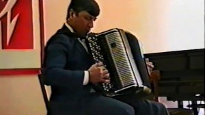 И. С.  Бах, Органная токката и фуга ре минор, исполняет Александр Марков (баян)