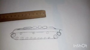 Как нарисовать танк КВ 2 с канала геранд