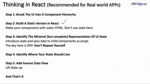 4.1 - Thinking in React | Urdu/Hindi