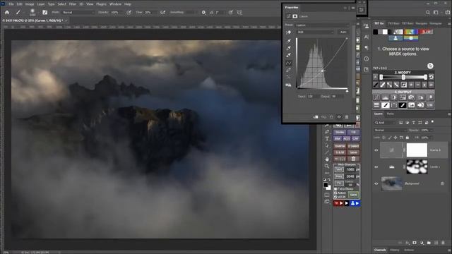 How to Edit Your Landscape Photography in Photoshop (Step By Step Tutorial) With Sean Bagshaw смотреть онлайн