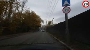 Экзаменационный маршрут в Ленинском районе. Стоп линия, включение указателей поворота, скорость