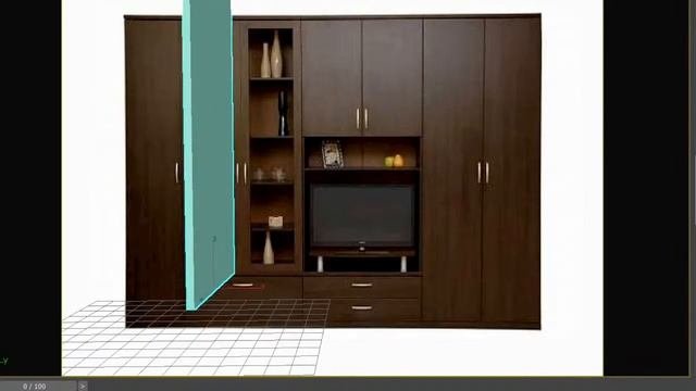 3д визуаллизация( моделирование мебели #3D Max)