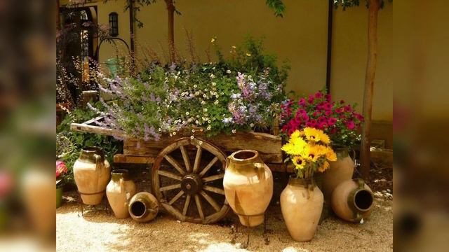 Garden DIY decor ideas 2023 🔥 Rustic style, wood decor, vintage, swing, bar in the garden
