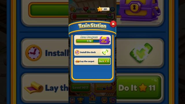 Area Complete Royal Match | Train Station | King's Nightmare Dream Games #RudhiViru Games Rewards смотреть онлайн