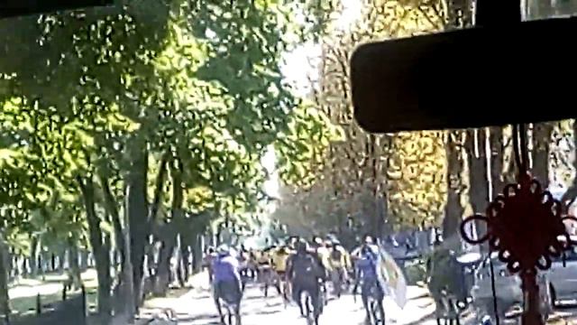 Никополь вело заезд в честь Дня города(2) смотреть онлайн