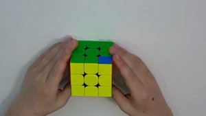 Как собрать кубик Рубика 3х3х3 часть 6 l Верхняя сторона