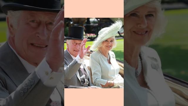 Шляпка королевы Камиллы на королевских скачках Royal Ascot 2023