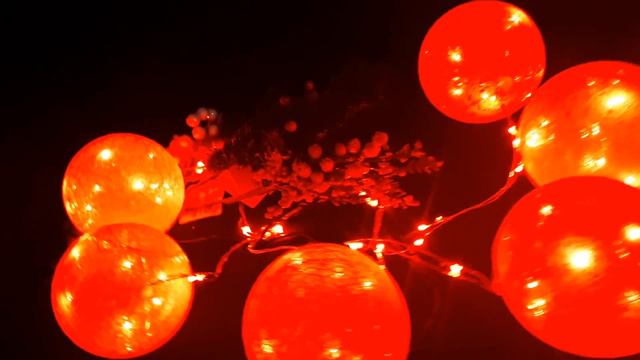 НИТЬ "Шары плетеные" 1,8 м, 6 х10 см, 100 LED-12V, нить белая, адаптер в компл. КРАСНЫЙ смотреть онлайн