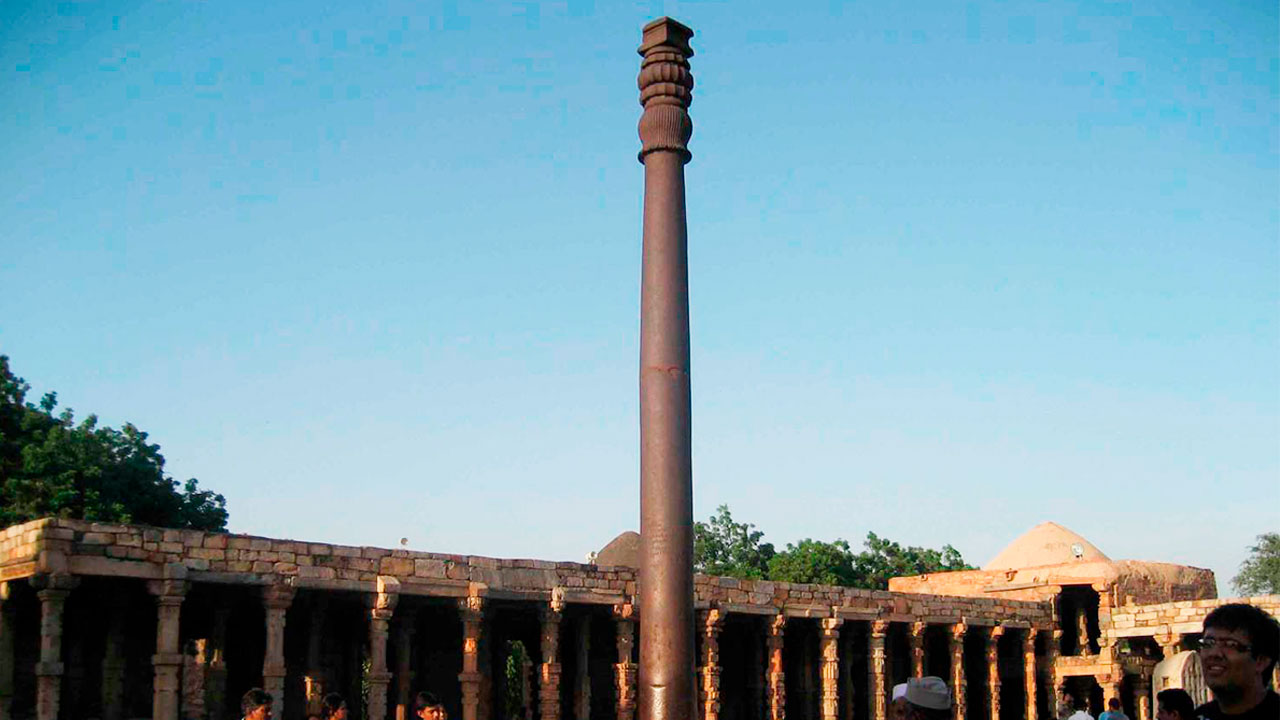 Загадка железной колонны в Дели