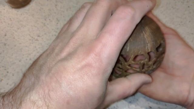 Своими руками. Подсвечник из кокоса №3 смотреть онлайн