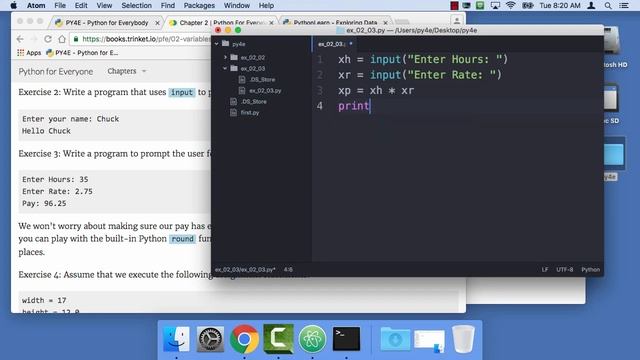 Programming for Everybody (Getting started with Python) -10