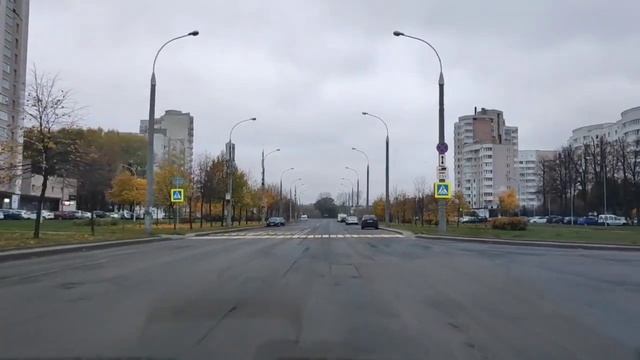 Новый областной маршрут ГАИ.Минск, Игуменский тракт.Экзамен в ГАИ.