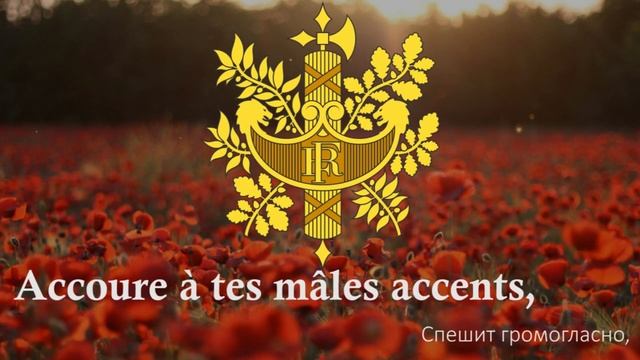 Гимн Франции   Марсельеза La Marseillaise Русский перевод