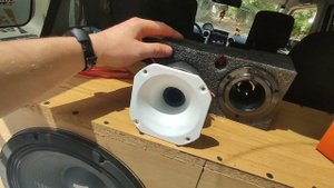 Самые громкие ферритовые эстрадные рупора DL Audio  Raven TW-03