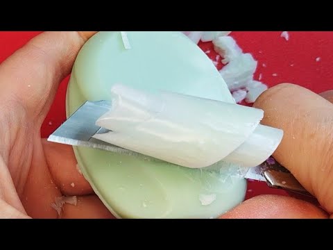 ASMR ВИДЕО/РЕЗКА МЫЛА/МЫЛЬНЫЕ "РУЛЕТИКИ"/"ТРУБОЧКИ" ИЗ МЫЛА/ВИДЕО БЕЗ СЛОВ/РАССЛАБЛЯЮЩЕЕ ВИДЕО