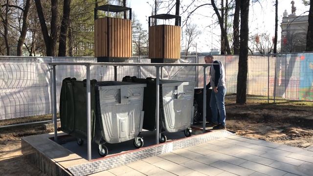 Подземные мусорные площадки. Система хранения SAVEYOURCITY. смотреть онлайн