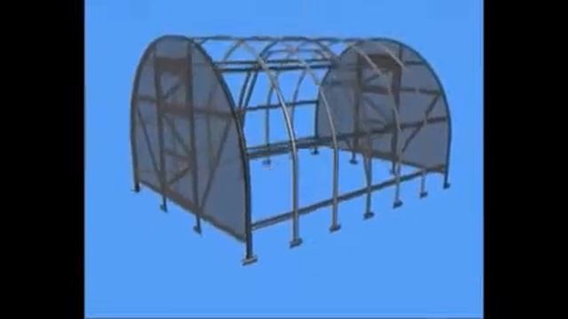 Сборка теплицы Урожай ПК Classico Averto смотреть онлайн