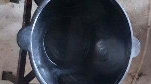 Камбала жаренная в казане! Очень вкусно!!!